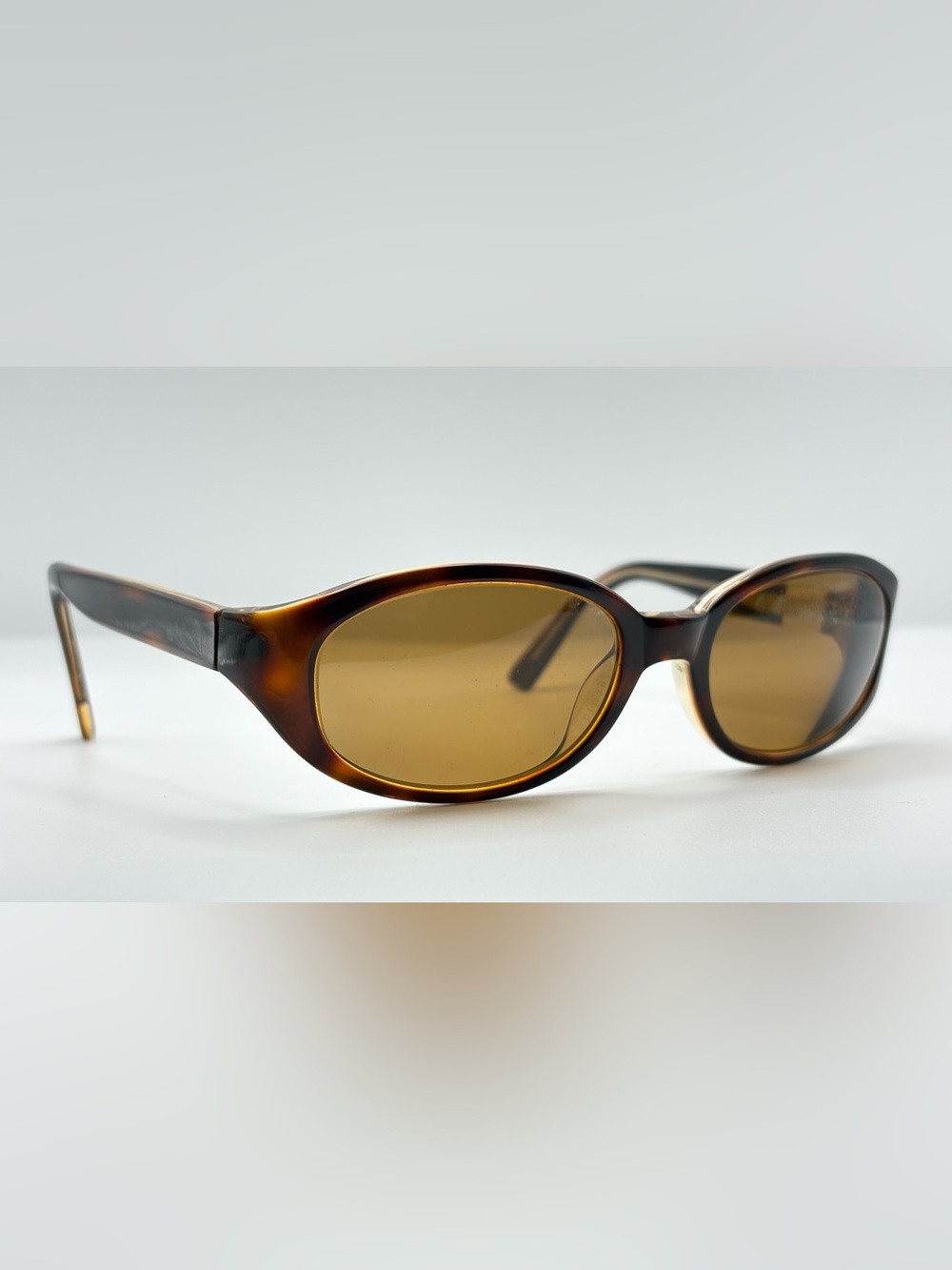 Coach S417 Brown Oval Sunglasses Frames Only